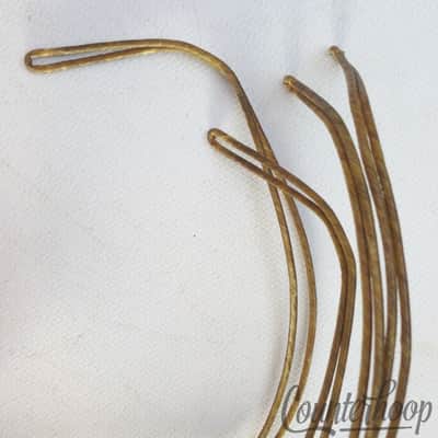 Leedy Catgut(Sheep)Natural 14"Snare Drum Wires/8x 19"Strands Vintage 10s Cat Gut image 3