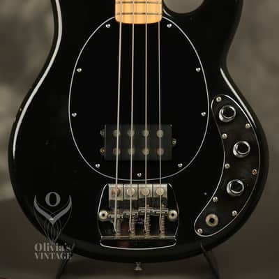 1978 Music Man Stingray Bass Black image 1