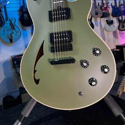 EVH SA-126 Special Semi-hollowbody Electric Guitar - Matte Army Drab FREE PLEK! 090 image 1