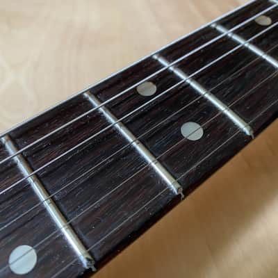 60‘s Hofner 173 electric guitar with red vinyl cover image 6