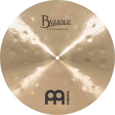 Meinl 16" Byzance Traditional Extra Thin Hammered Crash Cymbal