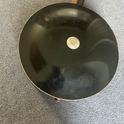 Unbranded vintage zither banjo - possibly W. Tremlett - with vintage leather case image 10