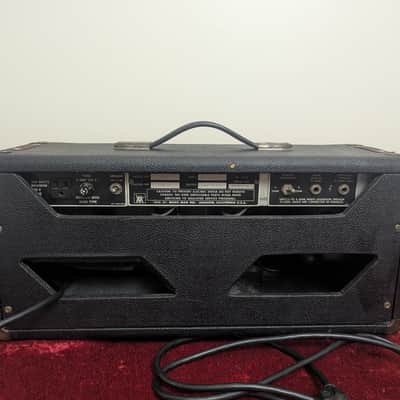 Music Man Musicman 100 RP Tube Guitar Amplifier Amp Head 1978-1984 Black Tolex Phaser image 5