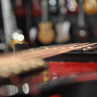 B.C. Rich Draco Supreme Flame Transparent Red image 6