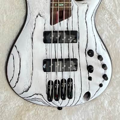 Ibanez SR1320SB IVF 4-String Electric Bass Guitar w/Bag Icebreaker Wave Flat