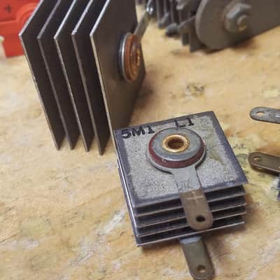 Unknown lot 10 Selenium Rectifier diode stack tube amp vintage USA 1950s - 1960s image 3
