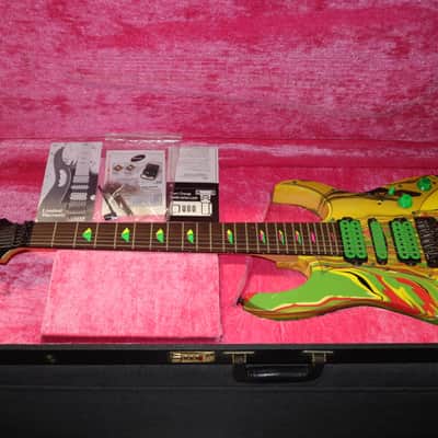 Ibanez UV77-MC Steve Vai Signature Universe 1990 - 1993 - Multi-Color image 14