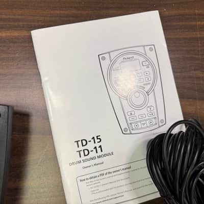 Roland TD-11 V-Drum Module w/Mount, Clamp, VEX, Wiring Harness, & More - 07G0066 image 2