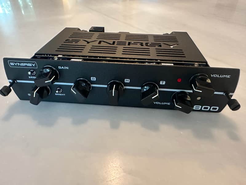 Synergy 800 Module 2-Channel All-Tube Preamp Black image 1