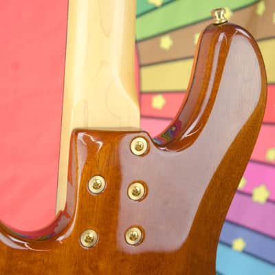 Used 2002 Fender Victor Bailey Jazz Bass, Rosewood Fingerboard, Natural Koa top, Hardcase image 14