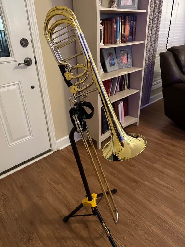 Shires Q36Y Bass Trombone (Yellow Brass Bell) Lacquer Finish image 1