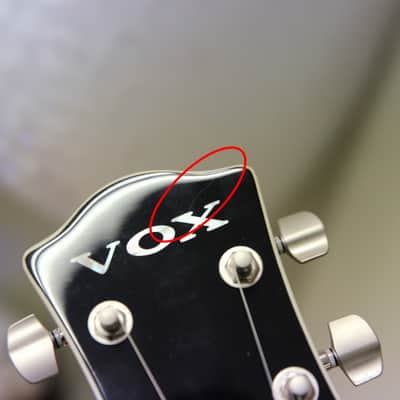 VOX Series SSC-55 Black Single Cutaway Mahogany Maple Top Electric Guitar image 5