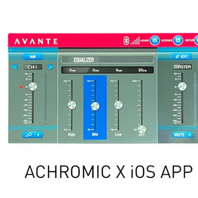 American DJ AVAU12 A12X Avante A12 with USB 5.0+ Stereo. Includes 12-inch, 2-way Active Loudspeaker. Built-in Digital Signal Processing (DSP) with LCD screen, EQ multiple presets image 6