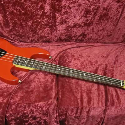 Fender JP-90 1990 Red Bass image 5