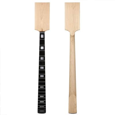 Electric Bass Guitar Neck Paddle Headstock 21-Fret image 8