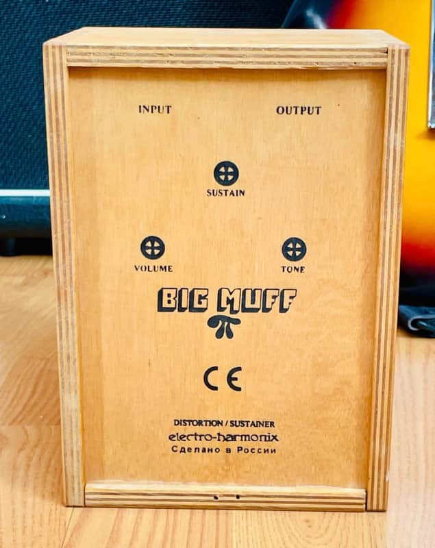 Electro-Harmonix Big Muff Pi V7 (Black Russian) 1998 - 2009 - Black image 1