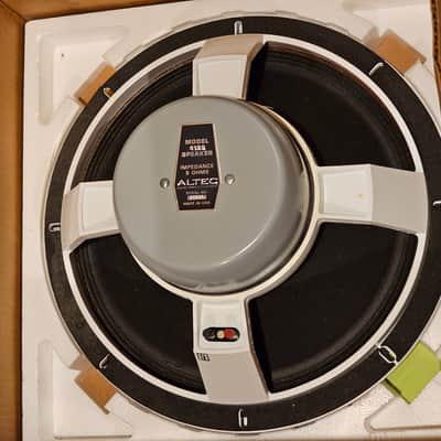 Altec Lansing 418-B 15" Bass Speakers 1970s NOS Pair image 4