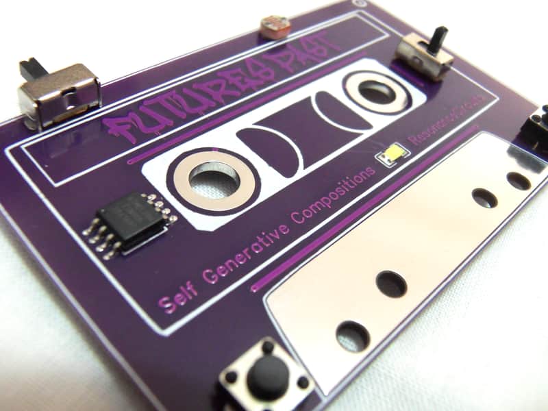 RC Circuit Bent 'Futures Past' 8bit Random Music Generator Chiptune Noise Synth Sound Generator image 1
