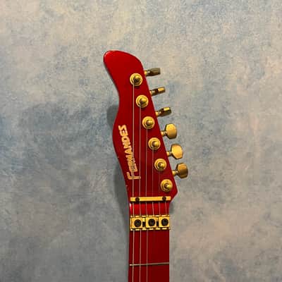 Fernandes LA-115KK Red HSS Made in Japan image 2