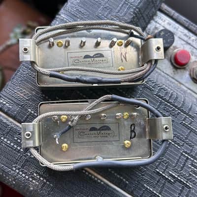 OX4 Carter Humbuckers- Aged Nickel image 2