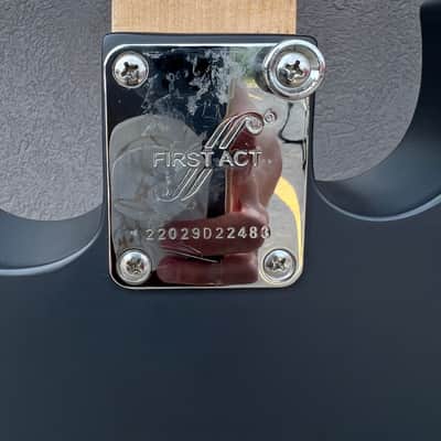 First Act 222 Black Electric Guitar - Adam Levine style - Used image 5