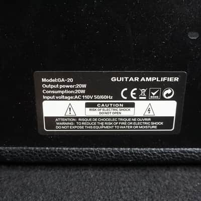 GA-20 Guitar Amplifier – 20W Practice Amp image 7