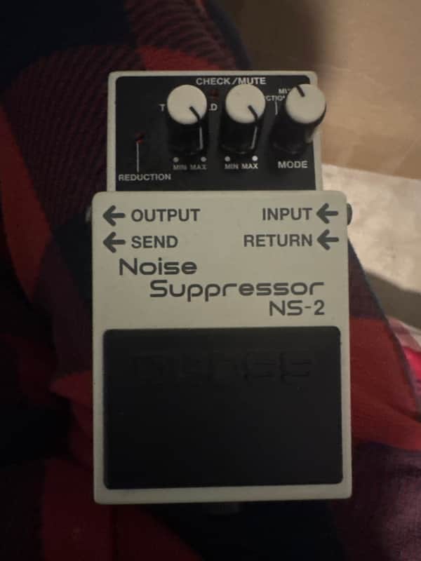 Boss NS-2 Noise Suppressor (Silver Label) 1989 - Present - White image 1
