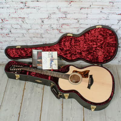 Taylor - (2025) 354ce - 12 String Acoustic-Electric Guitar -Sapele/Sitka - V-Class Bracing - Natural - w/ Hardshell Case - x15053 image 14