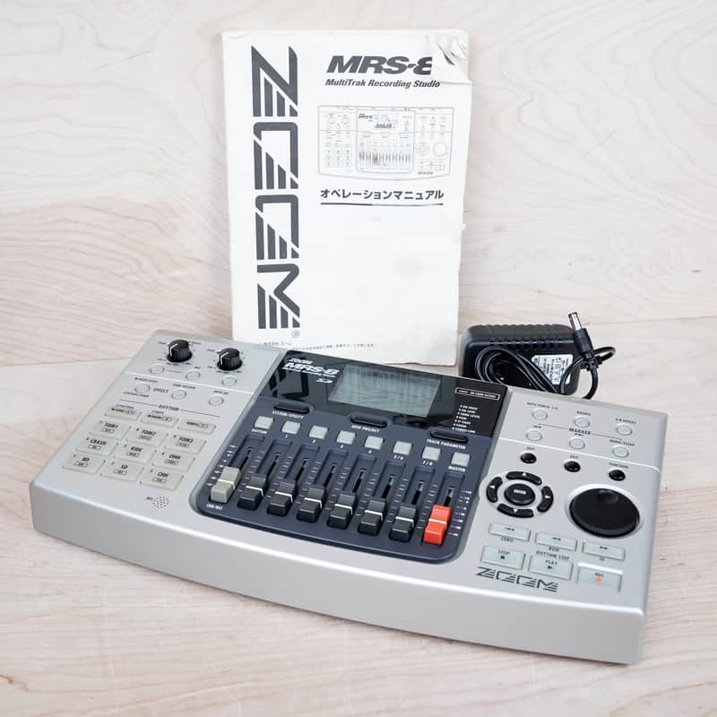 Zoom MRS-8 Multitrack Recording Studio w/ Manual, Power Supply image 1