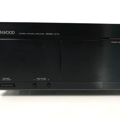 Kenwood Stereo Power Amplifier BASIC M1A Vintage 110 Watts per channel image 7