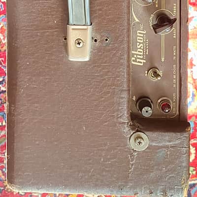 Gibson GA-40 Les Paul 15-Watt 1x12" Guitar Combo 1954 - 1957 - Two-Tone Brown image 2