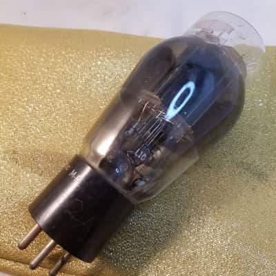 Ken-Rad Tight Matched Pair (2) 2A3 tNOS AT1000 TESTED Vacuum Tubes greyglass dual flat plate hifi Power Triode 1933-1936 image 13