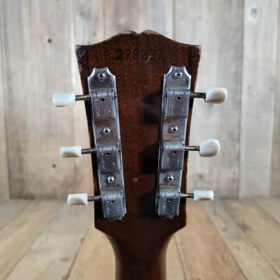 Gibson  LG-1 1965 with Transitional 1 5/8" Nut & Replaced Bridge Original Case - Natural image 6