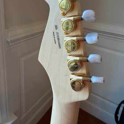 2025 Fender Richie Kotzen Signature Stratocaster MIJ Japan Maple - Transparent White Burst image 8