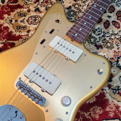 *NEW IN BOX* 2025 Fender Japan - Limited Edition - ISHIBASHI FSR Jazzmaster Traditional 60s Mystic Aztec Gold MH Matching Headstock - MIJ JD25 image 6
