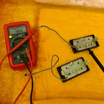 Maxon PAF U1000 humbucker pickups 1977 Gold original vintage mij japan Greco super real Les paul custom dry z image 3