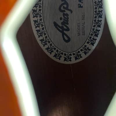Aria Pro II FA-50E Full-Hollow Body Jazz Guitar - Tobacco Burst image 2