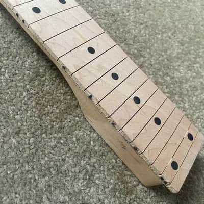 Reversed Headstock Guitar Maple Neck, Short Scales image 4