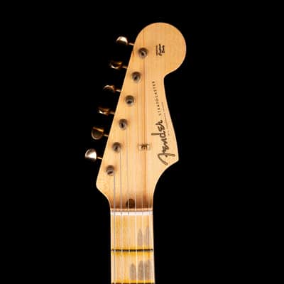 Used 2021 Fender Custom Shop 1958 Stratocaster Journeyman Relic Mary Kaye Blonde with OHSC image 13