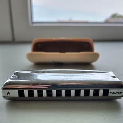 Suzuki MR-350 Promaster Diatonic Harmonica - Key of A 2001 - Silver image 3