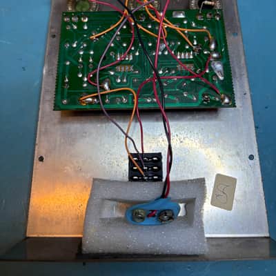Electro-Harmonix Big Muff Pi V5 (Op Amp Tone Bypass) 1979 - Silver vintage electric guitar pedal image 17