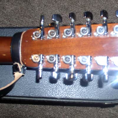 Takamine F385 acoustic 12 string guitar w/ Schallers image 8