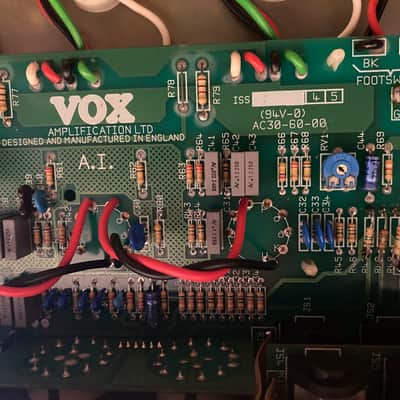 Vox AC30 TBX - Made in England (Korg) - 90's - Blue Alnico image 4