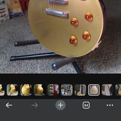 Epiphone '56 Les Paul Standard Goldtop W/OHSC image 13