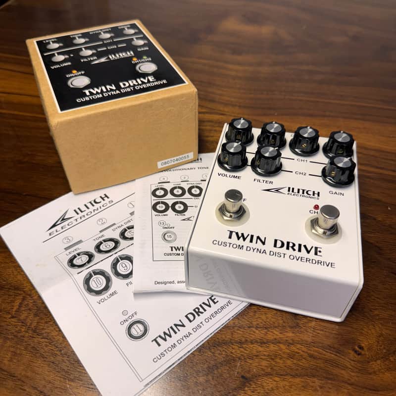 Ilitch Twin Drive Custom Dyna Distortion Overdrive w/Box | Reverb