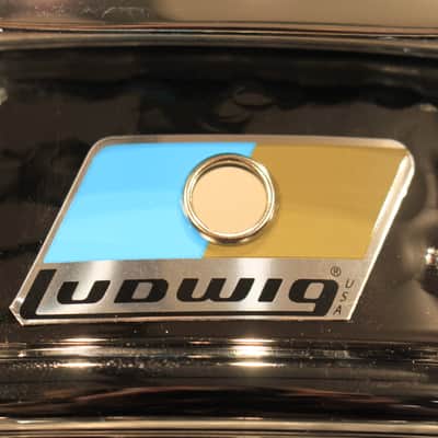 Ludwig Hammered Black Beauty 5x14 LB416K B-Stock Snare Drum - New! image 5