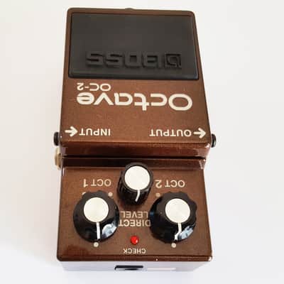 Boss OC-2 Octave Vintage Effects Pedal - Brown image 6