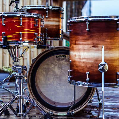 Polmuz Maple Model 1 - 20/13/18 - Artist Jatoba to Natural Fade image 10