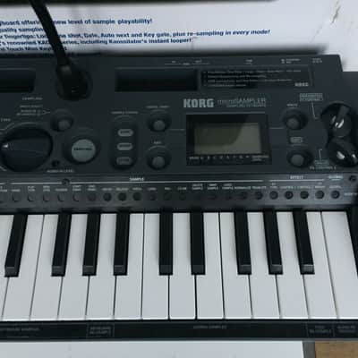 Korg MS1 MicroSampler 2010s - Black image 2