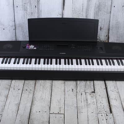 Yamaha DGX-670 Black 88 Key Digital Portable Grand Piano with Sustain Pedal